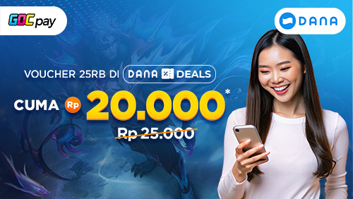 Goodbye Skin Burik! GOCpay Kasih Voucher Diskon Top Up Game Cuma Bayar 20RB