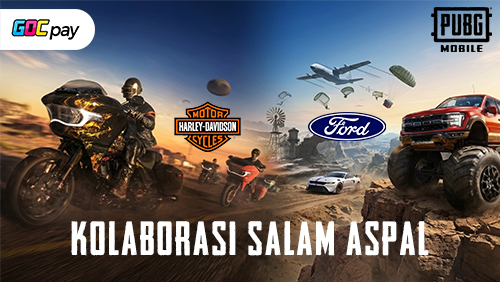 Gengsi di Jalur Aspal! PUBG MOBILE Boyong Ford dan Harley-Davidson ke Battleground