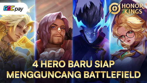 Devara Pimpin Kehadiran Empat Hero Baru di HOK Bersama Trio Hero AOV