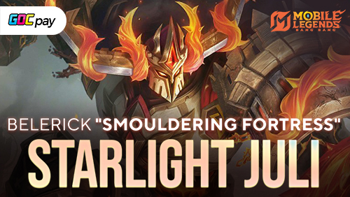 Belerick Tampil Membara! Skin Starlight Juli 2026 Hadir dengan Wujud Benteng Api yang Epik