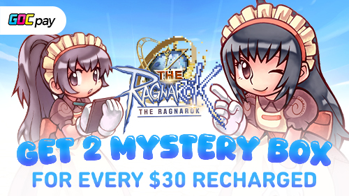 Dapatkan Item-Item Pilihanmu dalam Hadiah Mystery Box dengan Top Up The Ragnarok 495K