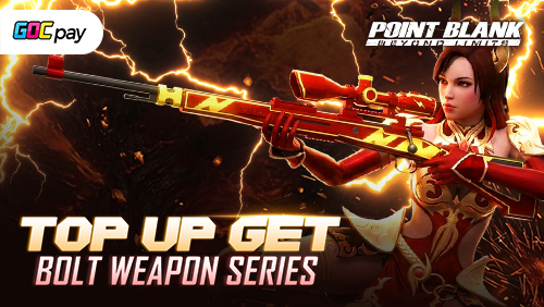 Top Up PB Cash Minggu Ini, Borong Bolt Weapon Series Gratis dan Bikin Lobby Auto Iri
