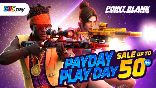 Diskon Hingga 50%, Payday Play Day Sale Point Blank Hadir dengan Deretan Item Premium