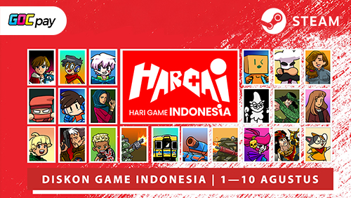 STEAM Hari Game Indonesia Mau Kelar, Buruan Borong Game Lokal dengan Harga Spesial!