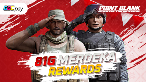 Kobarkan Semangat Merah Putih di Point Blank! Serbu Promo 81G Rewards & Cashback GOC Wallet