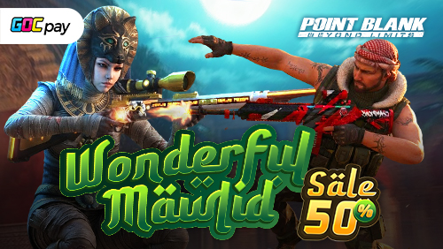 Wonderful Maulid Sale Hadirkan Diskon 50% untuk Item Best Seller Point Blank