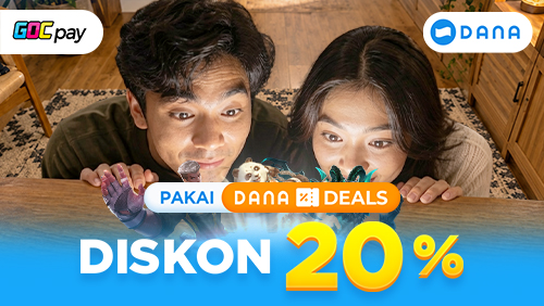 Ikut Event Nostalgia Game Sekarang Lebih Hemat 20% Pakai DANA di GOCpay
