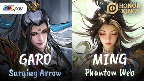 HOK Martial Mural Brings Two Heroes with Different Auras, Garo and Ming Ready to Shine