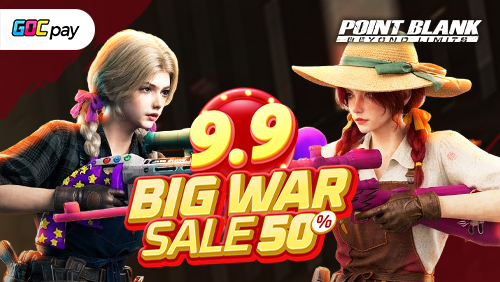 Big War Item Point Blank Yang Turun Harga Selama 9.9, Diskonnya Tembus 50%