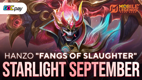MLBB September Starlight: Hanzo Fangs of Slaughter Siap Tebar Teror