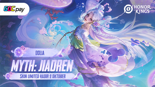 Dolia Hadir Sebagai Makhluk Laut Penghasil Mutiara Dalam Skin Limited Honor of Kings