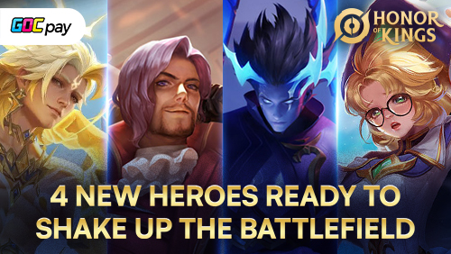 Devara Leads the Arrival of Four New Heroes in HOK Alongside the AOV Hero Trio