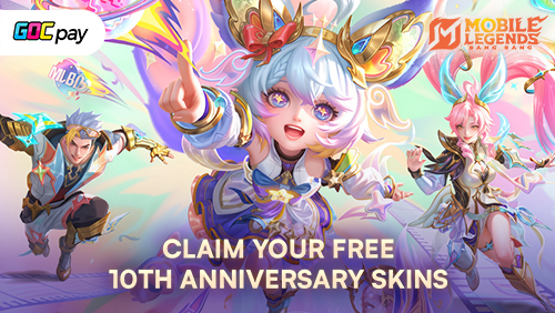 MLBB 10th Anniversary Is Here! Three Free Anniversary Skins Are Up for Grabs