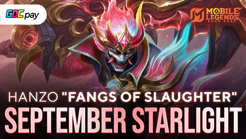 MLBB September Starlight: Hanzo Fangs of Slaughter Is Ready to Unleash Terror